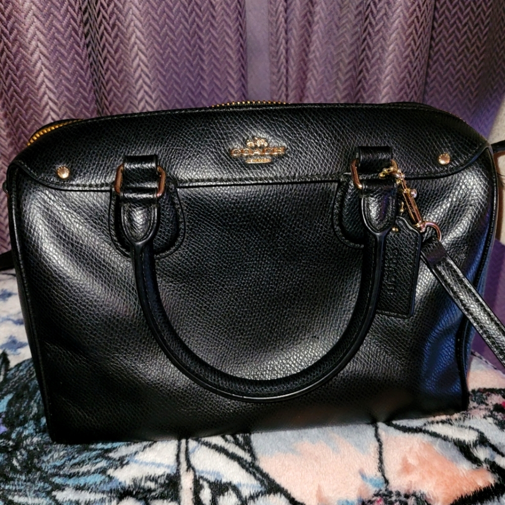 COACH black crossbody bag